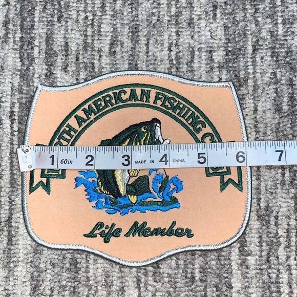 North American Fishing Club Lifetime Member Badge Bass Fishing Outdoors - Picture 2 of 4